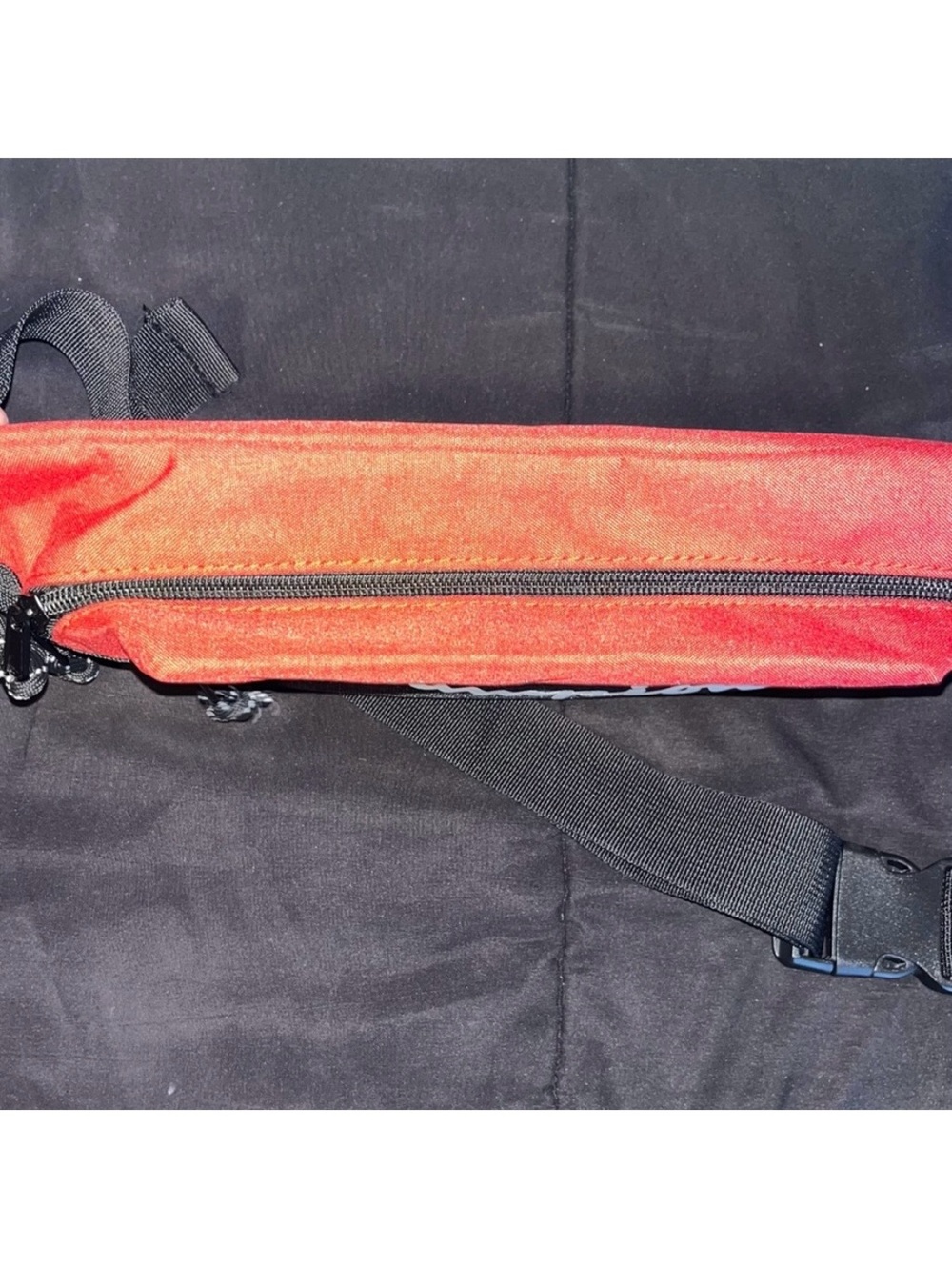 Champion Athletic Apparel Black Red Adjustable Crossbody Bag Belt Bag Fanny Pack - Picture 4 of 10